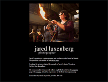 Tablet Screenshot of jaredlux.com